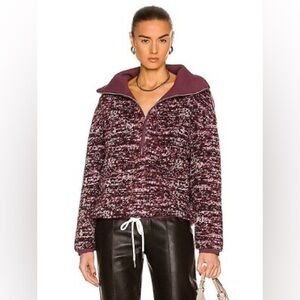 Varley Purple and White Sweatshirt